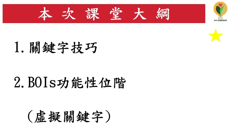 第三章 課程大綱